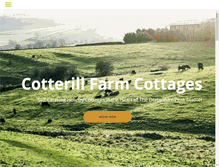 Tablet Screenshot of cotterillfarm.co.uk
